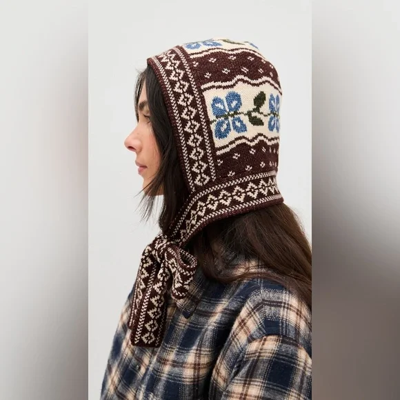 Loeffler Randall Wool Ophelia Bonnet - Picture 2 of 4